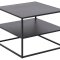 Newton Couchtisch 1 Regal schwarz.