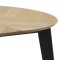 Georgetown matbord 120/198 cm inkl. 2 tillgsskivor, sillben, ek dekor.