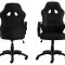 Race gamingstol PU konstlder svart.