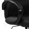 Race gamingstol PU konstlder svart.
