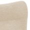 Talgarth Sessel Relaxsessel mit Hocker cremefarben, schwarz.