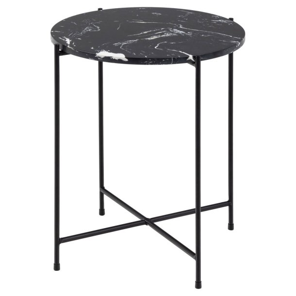 Avila sidobord �42 cm svart.