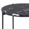 Avila sidobord �42 cm svart.