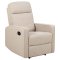 Asila Sessel Recliner mit Fusttze beige.