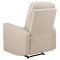 Asila Sessel Recliner mit Fusttze beige.
