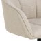 Brenda spisestuestol med armln, drejefunktion, beige.