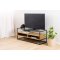 Randolf TV Tisch 3 Ablagen Eiche dekor.