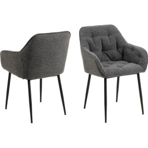 Brooke matstol med armstd gr.