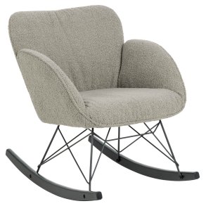 Kelsey Sessel Schaukelstuhl braun.