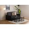 Strington sofabord sidebord marmor dekor sort.