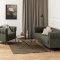 Cuxton Couchtisch Glas 80cm grau.