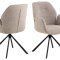 Aura spisestuestol med armln beige.