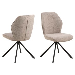 Aura Esszimmerstuhl beige.