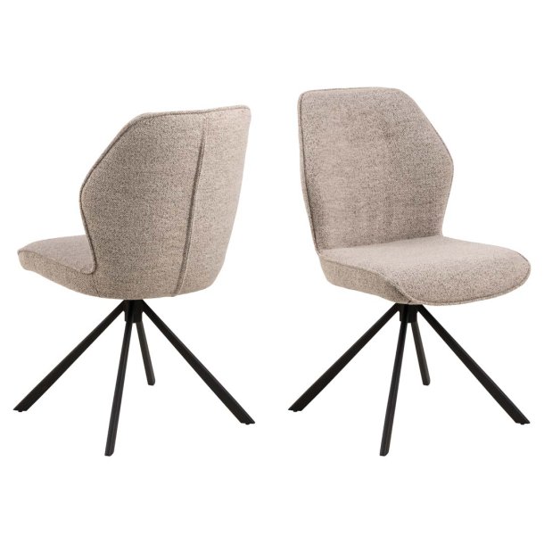 Aura Esszimmerstuhl beige.