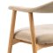 Addi spisestuestoler med armlener beige.