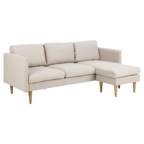 Milly sjeselongsofa hyre eller venstrevent beige.
