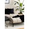 Caix puff beige.