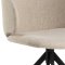Ella Esszimmerstuhl Drehfunktion beige.