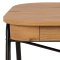 Blueton skrivbord 2 ldor natur.