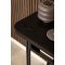 Darlington spisebord 140x40, 80cm uttrekkbar svart.