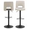 Sylvia Barhocker hhenverstellbar Drehfunktion beige.