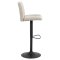 Sylvia Barhocker hhenverstellbar Drehfunktion beige.