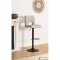 Sylvia Barhocker hhenverstellbar Drehfunktion beige.