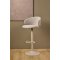 Ella tabouret de bar fonction pivotante et v�rin � gaz boucl� beige.