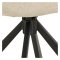 Carlton Esszimmerstuhl Drehfunktion beige.