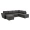 Stanford lux u-sovesofa med chaiselong venstre, gr.