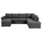 Stanford lux u-sovesofa med chaiselong venstre, gr.
