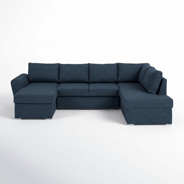 Stefan Canap�-lit, chaise longue c�t� gauche, bleu.