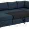 Stanford lux u-sovesofa hvile hjre og chaiselong venstre bl.
