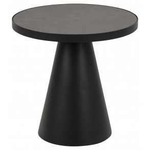 Sun sofabord 45 cm sort.