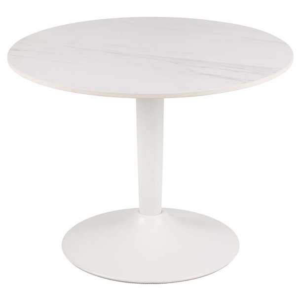 Malta Couchtisch 60cm Keramik wei.