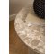 Naxos Couchtisch Beistelltisch 50cm Marmor braun.