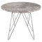 Prunus Couchtisch 55cm Marmor braun.