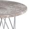 Prunus Couchtisch 55cm Marmor braun.