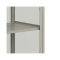 Seaford Vitrinenschrank 2 Glastren grau.
