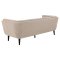 Tampa sofa 3 seter boucl beige.