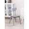 Roxby chaise de salle  manger bois gris.
