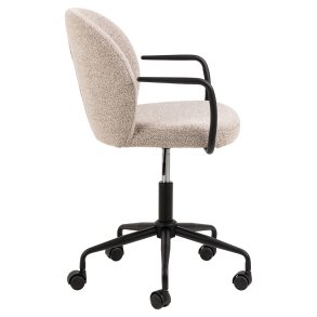 Patricia kontorstol boucl beige.