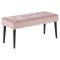 Glory Sitzbank Velours dusty rose.