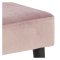 Glory Sitzbank Velours dusty rose.