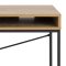 Seaford skrivebord 1 skuffe natur.