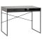 Seaford skrivebord 1 skuffe sort.
