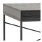 Seaford skrivebord 1 skuffe sort.
