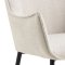Bonita matstol med armstd tyg beige.