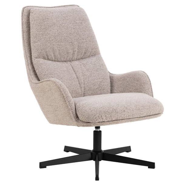 Bosley fauteuil fauteuil lounge boucl beige.