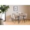 Brooke Esszimmerstuhl Boucl beige.